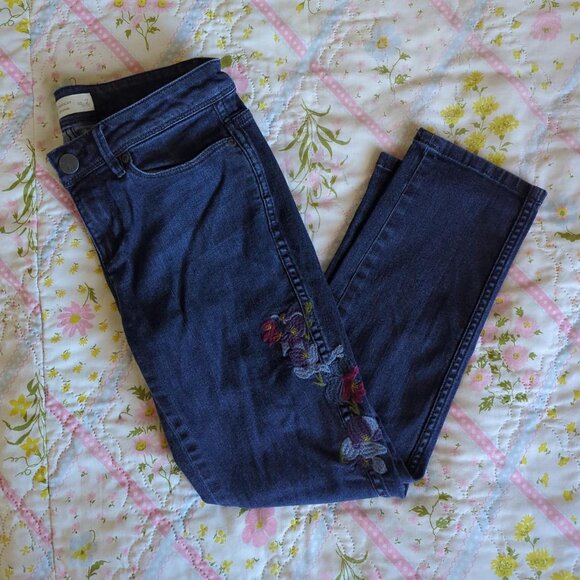 Embroidered jeans by J.Jill - Picture 2 of 7